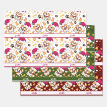 Niedliche Weihnachten in Corgi mit dem Namen des H