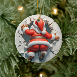 Niedliche Weihnachten Keramik Ornament