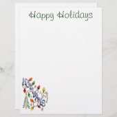 Niedliche Weihnachten, Lichter und Sterne mit Urla (Vorne/Hinten)