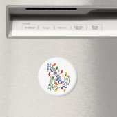 Niedliche Weihnachten, Lichter und Sterne mit Urla Magnet (In Situ (Geschirrspüler))