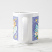 Niedliche Weihnachten, Musiker Engel spielen ihr H Jumbo-Tasse (Rückseite)