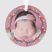 Niedliche Weihnachten Ornament (Rückseite)