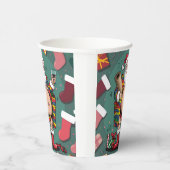 Niedliche Weihnachten Pappbecher (Rechts)