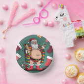 Niedliche Weihnachten Pappteller (Party)