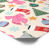 Niedliche Weihnachten Poster (Ecke)