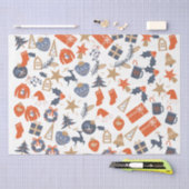 Niedliche Weihnachten Seidenpapier (Handwerk)