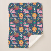 Niedliche Weihnachten Sherpadecke (Vorderseite)