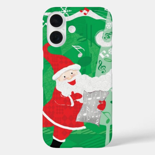 Niedliche Weihnachten, Singen und Tanzen Weihnacht Case-Mate iPhone Hülle (Rückseite)