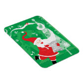 Niedliche Weihnachten, Singen und Tanzen Weihnacht Magnet (Rechte Seite)