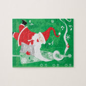 Niedliche Weihnachten, Singen und Tanzen Weihnacht Puzzle (Horizontal)