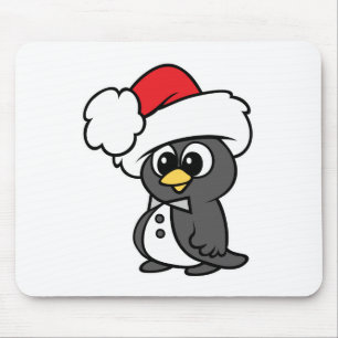 Niedliche Weihnachten Tuxedo Penguin Mousepad