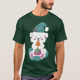niedliche Weihnachten Vintag T-Shirt
