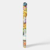 Niedliche Weihnachten, Weihnachtsmann im Schornste Case-Mate iPhone Hülle (Rückseite / Rechts)