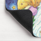 Niedliche Weihnachten, Weihnachtsmann im Schornste Mousepad (Ecke)