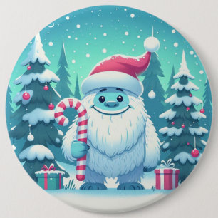 Niedliche Weihnachten/Winterjeti Button