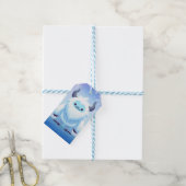 Niedliche Weihnachten/Winterjeti Geschenkanhänger (Mit Garn)