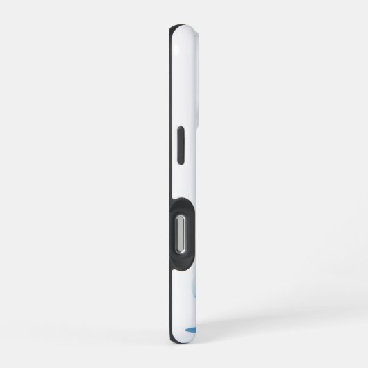 Niedliche Weihnachten/Winterjeti iPhone Hülle (Rechte Seite)