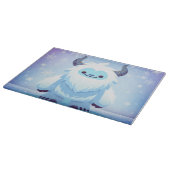 Niedliche Weihnachten/Winterjeti Schneidebrett (Ecke)