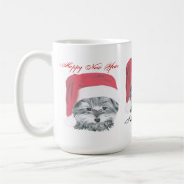 Niedliche WeihnachtenYorkie HundeTasse Kaffeetasse