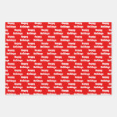 Niedliche Weihnachts-Camel-Kundenmeldung Geschenkpapier Set (Vorderseite 2)