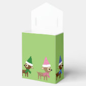 Niedliche Weihnachts-Hirschbegüterbox Geschenkschachtel (Geöffnet)