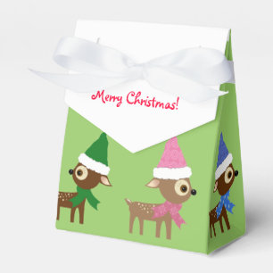 Niedliche Weihnachts-Hirschbegüterbox Geschenkschachtel