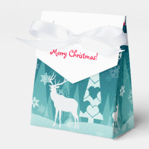 Niedliche Weihnachts-Hirschbegüterbox Geschenkschachtel