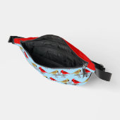 Niedliche Weihnachts-Kardinäle und Rote Berer Gemu Bauchtasche (Offen)