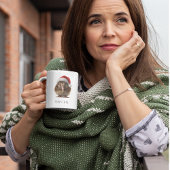 Niedliche Weihnachts-Kiwi, Brauch Kaffeetasse