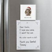Niedliche Weihnachts-Kiwi, Brauch Magnet