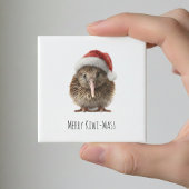 Niedliche Weihnachts-Kiwi, Brauch Magnet