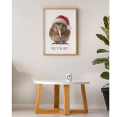 Niedliche Weihnachts-Kiwi, Brauch Poster