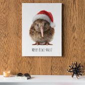 Niedliche Weihnachts-Kiwi, Brauch Poster