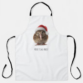 Niedliche Weihnachts-Kiwi, Brauch Schürze (Vorderseite)