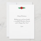 Niedliche Weihnachts-Weihnachtself und Candy Canes (Rückseite)