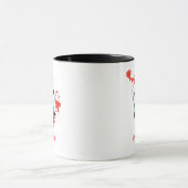 Niedliche Weihnachts-Winterpinguin-Tasse Tasse (Zentrum)