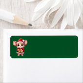 Niedliche Weihnachtsanschrift (Insitu)