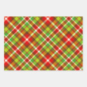 Niedliche Weihnachtsbackpapier-Blätter Geschenkpapier Set (Vorderseite 3)