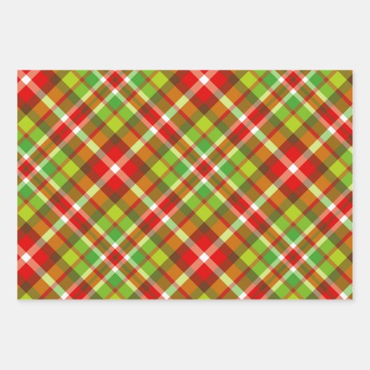 Niedliche Weihnachtsbackpapier-Blätter Geschenkpapier Set (Vorderseite 3)