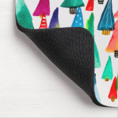 Niedliche Weihnachtsbäume Mousepad (Ecke)