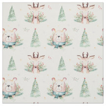 Niedliche Weihnachtsbaumen Waldbären & Hirsche