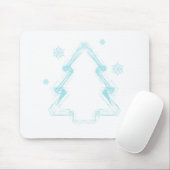 Niedliche Weihnachtsbaumform Mousepad (Mit Mouse)