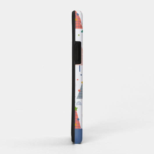 Niedliche Weihnachtsbaummuster Personalisiert Case-Mate iPhone Hülle (Hinten/Rechts)