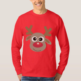 Niedliche Weihnachtsbaumneuheit Ugly Red T-Shirt