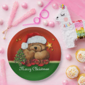 Niedliche Weihnachtsbuch-Teller Pappteller (Party)