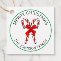 Niedliche Weihnachtscreme Cane zu und von Geschenk