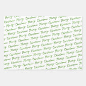 Niedliche Weihnachtscreme Canes Weihnachten Weihna Geschenkpapier Set (Vorderseite)