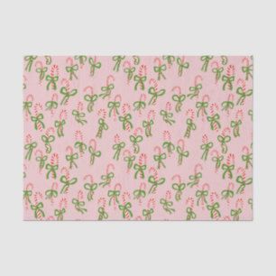 Niedliche Weihnachtscreme Canes Xmas Weihnachtsges Seidenpapier