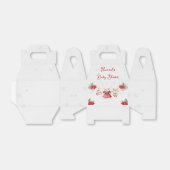 Niedliche Weihnachtscreme Geschenkschachtel (Ungefaltet)