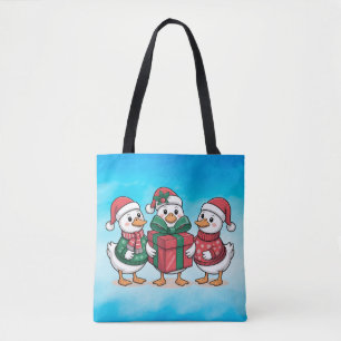 Niedliche Weihnachtsducks Cartoon Art-68105 Tasche